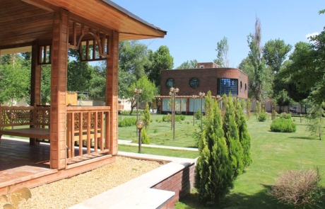 ساخت آلاچیق چوبی