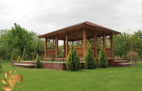 ساخت آلاچیق چوبی
