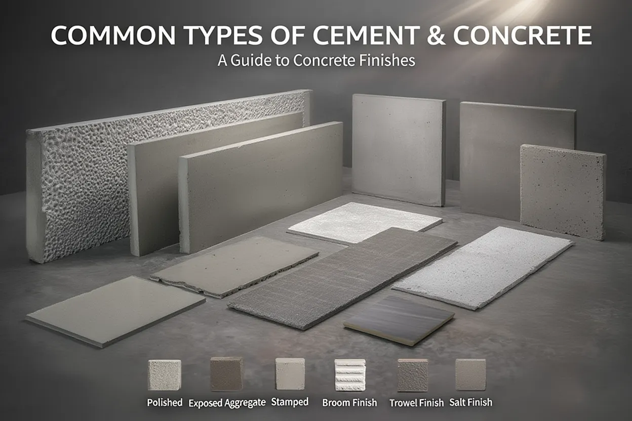 Cement and concrete materials